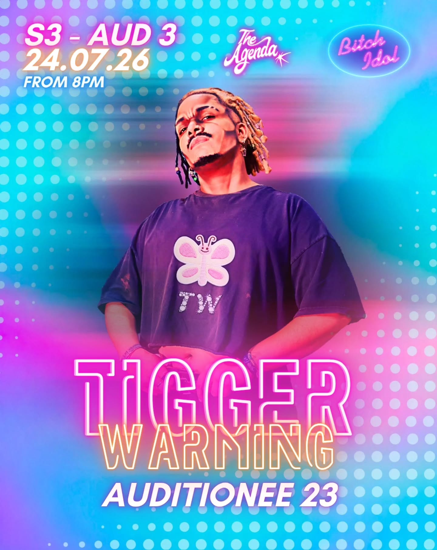 Portrait d’audition de Tigger Warming